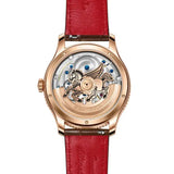Sea-Gull Year Of The Horse Limited Edition Ultra-Thin Automatic Tourbillon Watch 42mm Leather
