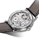 Sea-Gull Heritage Series Tourbillon Calendar Energy Indicator Manual Wind Watch 40mm White