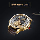 Sea-Gull Tourbillon Minute Repeater Automaton Manual Wind Watch 46mm 18K Gold