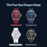 Sea-Gull Ocean Series Dragon Kings Dive Automatic Watch 44mm 316L Stainless Steel