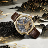 Sea-Gull Tourbillon Minute Repeater Automaton Manual Wind Watch 46mm 18K Gold
