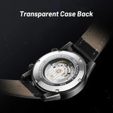 Sea-Gull GMT Automatic Watch 40mm Leather