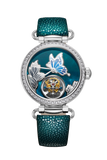 Sea-Gull Artisan ICH Series Tourbillon Butterfly Dial Manual Wind Watch 39mm Emerald Green