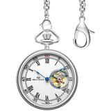 Sea-Gull Tourbillon Manual Wind Pocket Watch 47mm White/Golden
