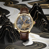 Sea-Gull Tourbillon Minute Repeater Automaton Manual Wind Watch 46mm 18K Gold