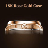 Sea-Gull Double Tourbillon Armillary Manual Wind Watch 43mm 18K Gold