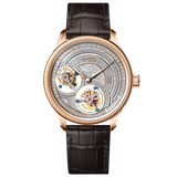 Sea-Gull Double Tourbillon Armillary Manual Wind Watch 43mm 18K Gold
