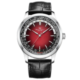 Sea-Gull GMT Automatic Watch 41mm Leather