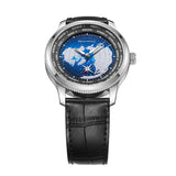 Sea-Gull GMT Automatic Watch 41mm Leather