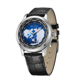 Sea-Gull GMT Automatic Watch 41mm Leather