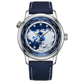 Sea-Gull GMT Automatic Watch 41mm Leather