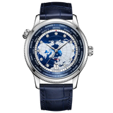 Sea-Gull GMT Automatic Watch 41mm Leather
