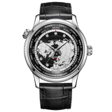 Sea-Gull GMT Automatic Watch 41mm Leather