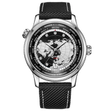 Sea-Gull GMT Automatic Watch 41mm Leather