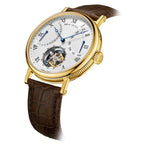 Sea-Gull Heritage Series Tourbillon Calendar Manual Wind Watch 41mm White/Silver
