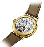 Sea-Gull Heritage Series Tourbillon Calendar Manual Wind Watch 41mm White/Silver