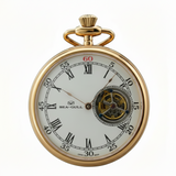 Sea-Gull Tourbillon Manual Wind Pocket Watch 47mm White/Golden