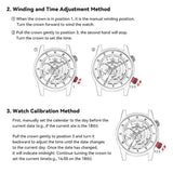 Sea-Gull GMT Automatic Watch 40mm Leather