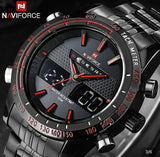 Naviforce  Chronograph Sports Watch with LED