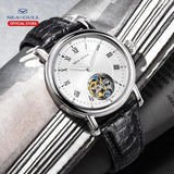 Sea-Gull Heritage Series Tourbillon Automatic Watch 41mm Leather