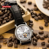 Sea-Gull Heritage Series Tourbillon Automatic Watch 41mm Leather