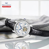 Sea-Gull Heritage Series Tourbillon Complete Calendar Automatic Watch 43mm White