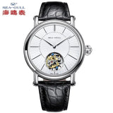 Sea-Gull Heritage Series Tourbillon Automatic Watch 41mm Leather