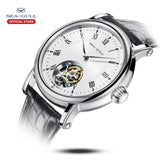 Sea-Gull Heritage Series Tourbillon Automatic Watch 41mm Leather