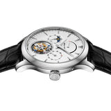Sea-Gull Tourbillon Moon Phase Complete Calendar Manual Wind Watch 41mm White