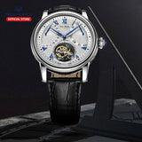 Sea-Gull Heritage Series Tourbillon Complete Calendar Automatic Watch 43mm White