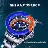 Sea-Gull Ocean Series GMT Automatic Watch 43.5mm Silicone