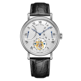 Sea-Gull Heritage Series Tourbillon Calendar Manual Wind Watch 41mm White/Silver
