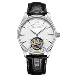 Sea-Gull Heritage Series Tourbillon Manual Wind Watch 41mm White Leather
