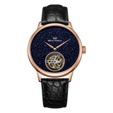 Sea-Gull Vast Star River Series Tourbillon Manual Wind Watch 42mm Black/Silver