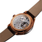 Sea-Gull Tri-Axial Tourbillon Manual Wind Watch 44mm Rose Gold