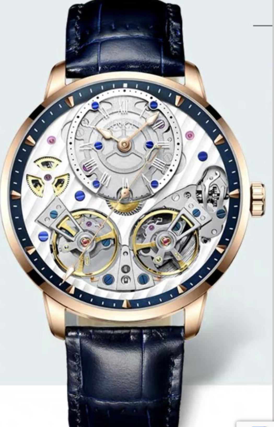 2タイプ セット【BOUNDLESS】Tourbillon 　to go Jingli Double tourbillon style watch – FAIOKI 富可期