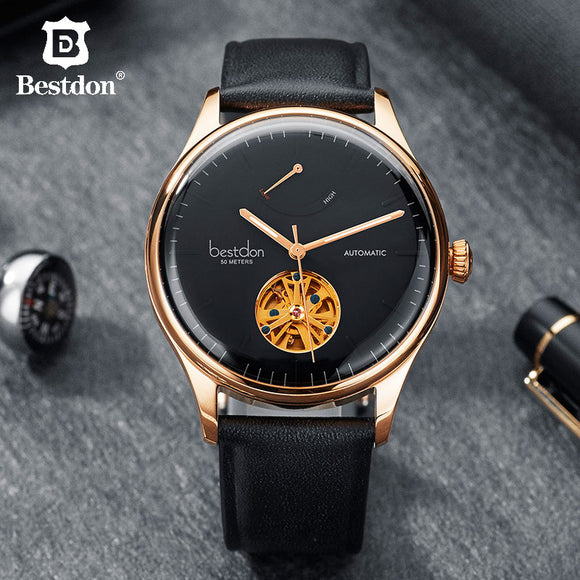Bestdon  Flying Tourbillon style Automatic watch -  Designed in Switzerland