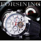 FORSINING Automatic Tourbillon style with day date month. Model : GMT1170-3