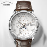BORMAN mens automatic with week,month,date complication Model No: BORMAN3801