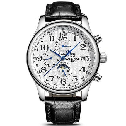CARNIVAL Classic gentlemen's self wind watch with sapphire CARNIVAL Classic gentlemen's self wind watch with sapphire