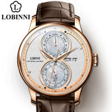 LOBINNI Automatic with day date month complications.