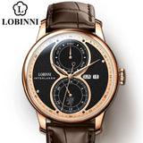 LOBINNI Automatic with day date month complications.
