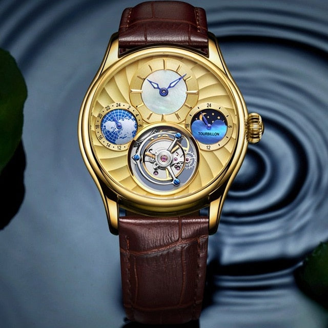 Guanqin tourbillon watch review sale