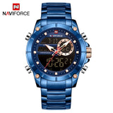 NAVIFORCE Fashion Chronograph Stainless Steel Wristwatch