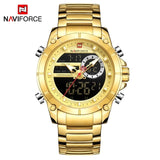 NAVIFORCE Fashion Chronograph Stainless Steel Wristwatch