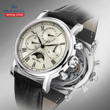 SEA-GULL Mechanical Watch with Chronograph and Moon Phase Caliber: ST1908 Model :M199S