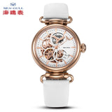 Seagull ladies automatic mechanical watch with skeleton dial Model :811.11.6002L Caliber: ST16