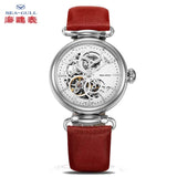 Seagull ladies automatic mechanical watch with skeleton dial Model :811.11.6002L Caliber: ST16