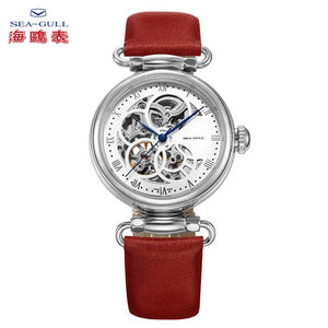 Seagull ladies automatic mechanical watch with skeleton dial Model :811.11.6002L Caliber: ST16