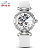 Seagull ladies automatic mechanical watch with skeleton dial Model :811.11.6002L Caliber: ST16